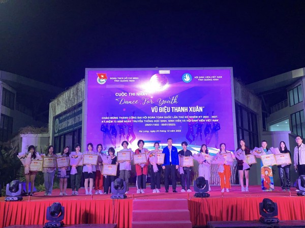 Đội thi trường THPT Tiên Yên đạt giải Ba vòng chung kết cuộc thi “Dance for Youth - Vũ điệu thanh xuân”