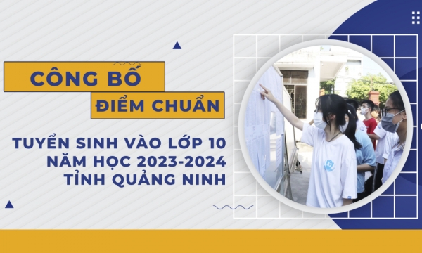 Điểm chuẩn và xét tuyển sinh vào lớp 10 THPT năm học 2023-2024