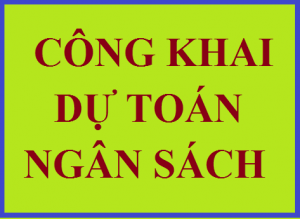 Công bố dự toán kinh phí một số khoản thu 2024-2025