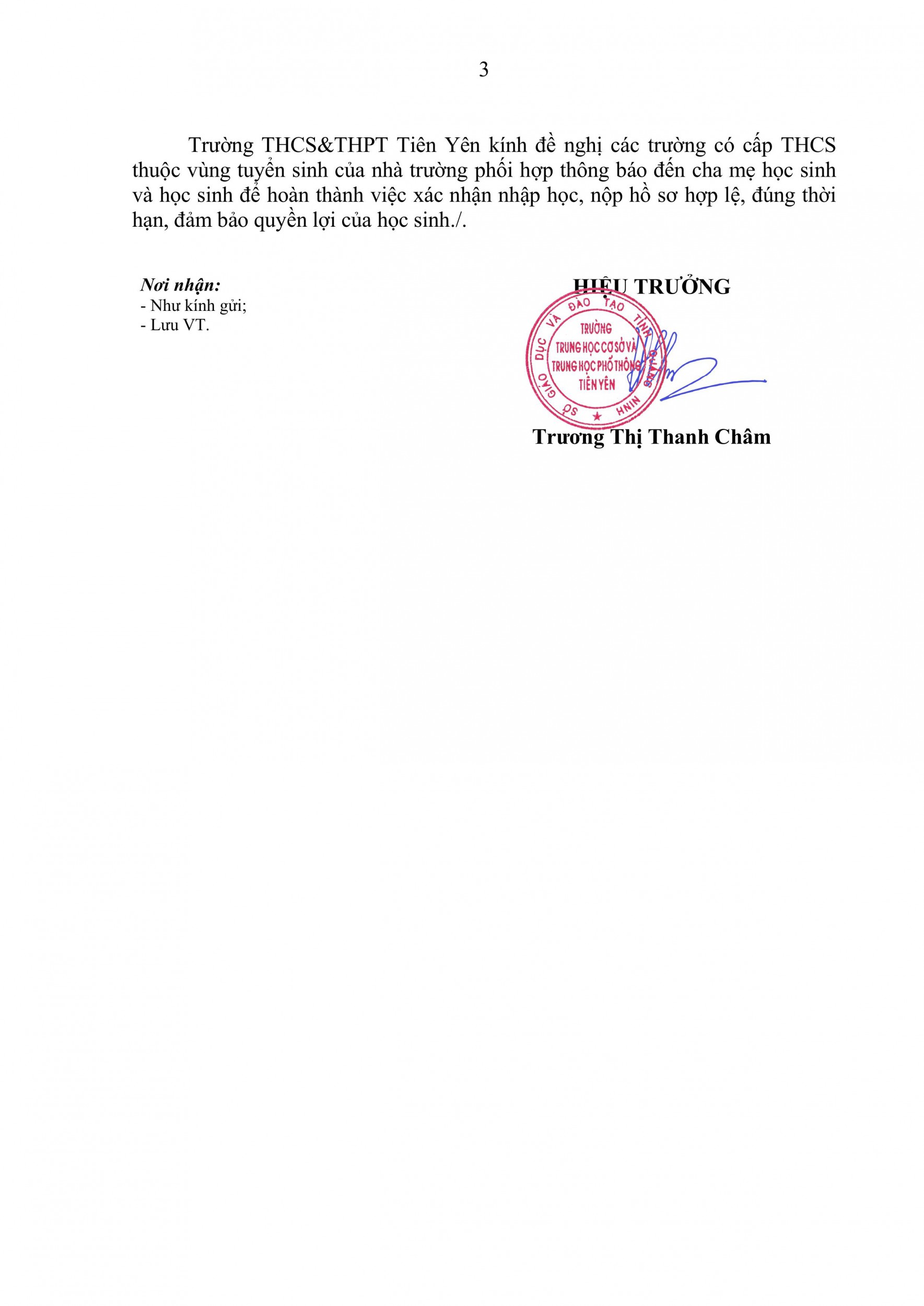 Thông báo nhập học K10 signed hình ảnh 2